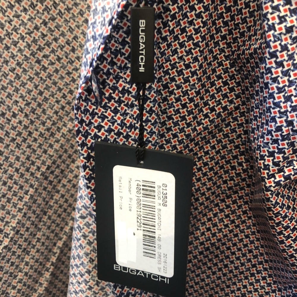 Bugatchi Men’s button down NEW WITH TAGS!!